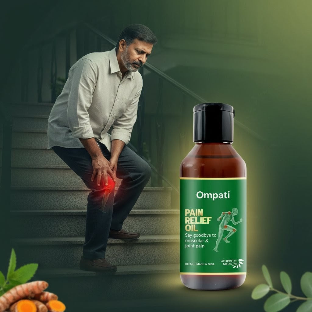Ompati Pain Relief Oil - Relief with in 5 minutes